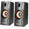 Altoparlanti defender aurora s8 2.0 8w usb nero [65408]