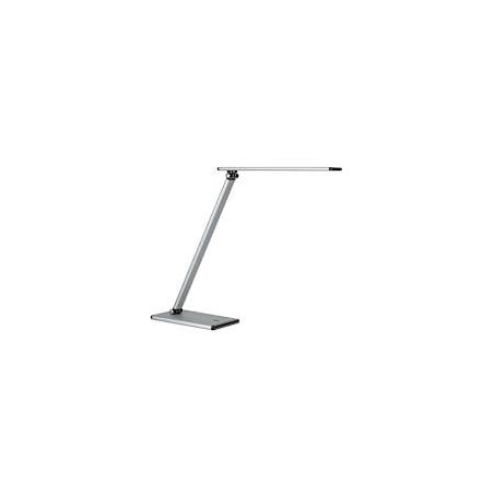 Lampada da tavolo unilux terra led 5w grigia metallizzata a [400077409]