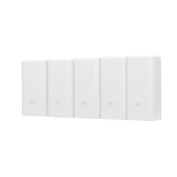 Iniettore poe ubiquiti 24w gigabit port 24 bianco 1 pezzo [poe-24-24w-g-wh]