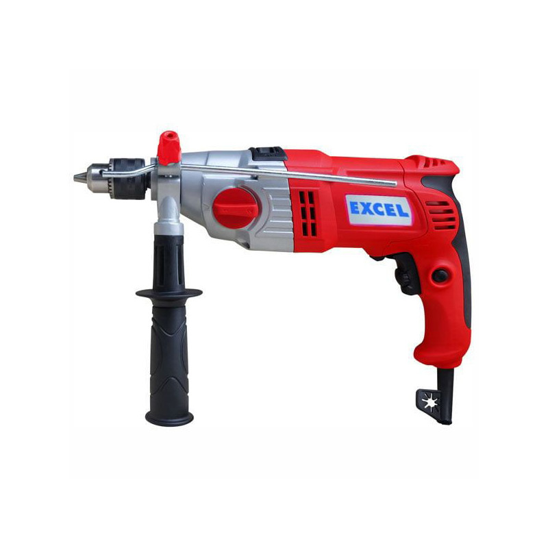 Trapano a percussione excel 1050w 2800 giri/min [ld204]