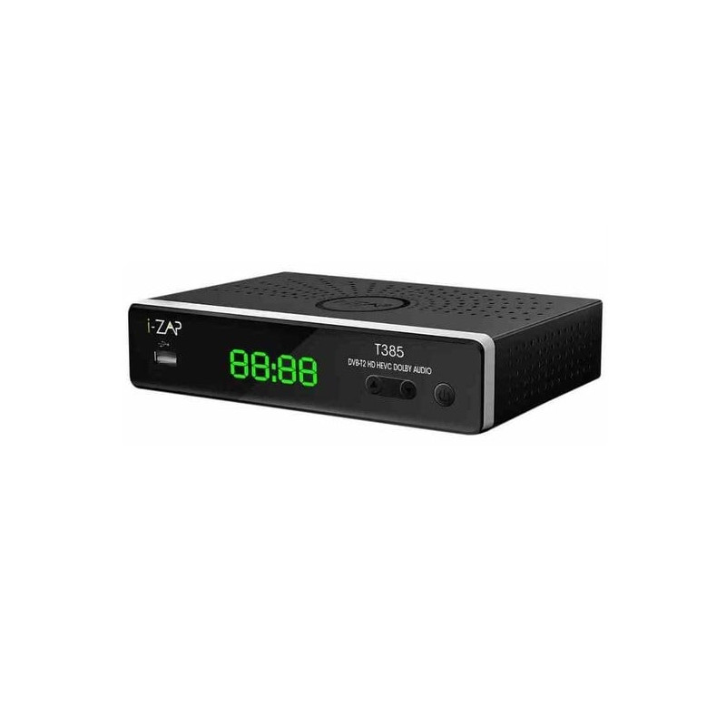 Decoder digitale i-zap t385 terrestre hd nero