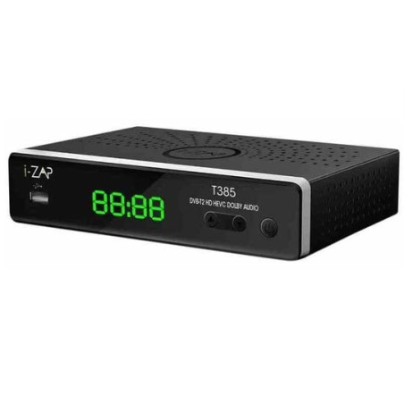 Decoder digitale i-zap t385 terrestre hd nero