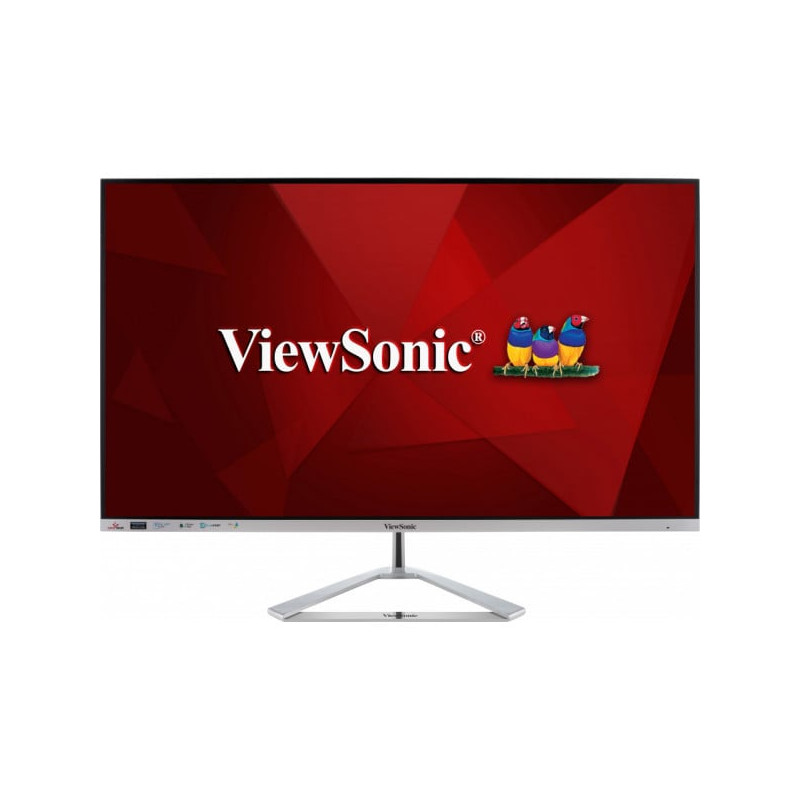 Monitor led 32" viewsonic wide vs17550 quad hd 2560x1440p classe