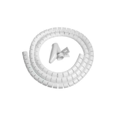 Spirale avvolgi vultech cavo flessibile 1.5m bianco [sn21505/wh]