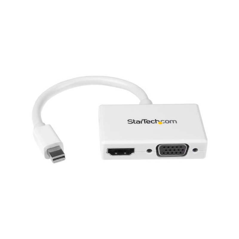 Adattatore startech mini displayport hdmi / vga 2 in 1 [mdp2hdvgaw]