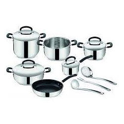 Set di pentole lagostina adatte all'induzione 13pezzi, acciaio