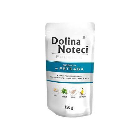 Mangime umido dolina noteci trota per cane adulto 150g