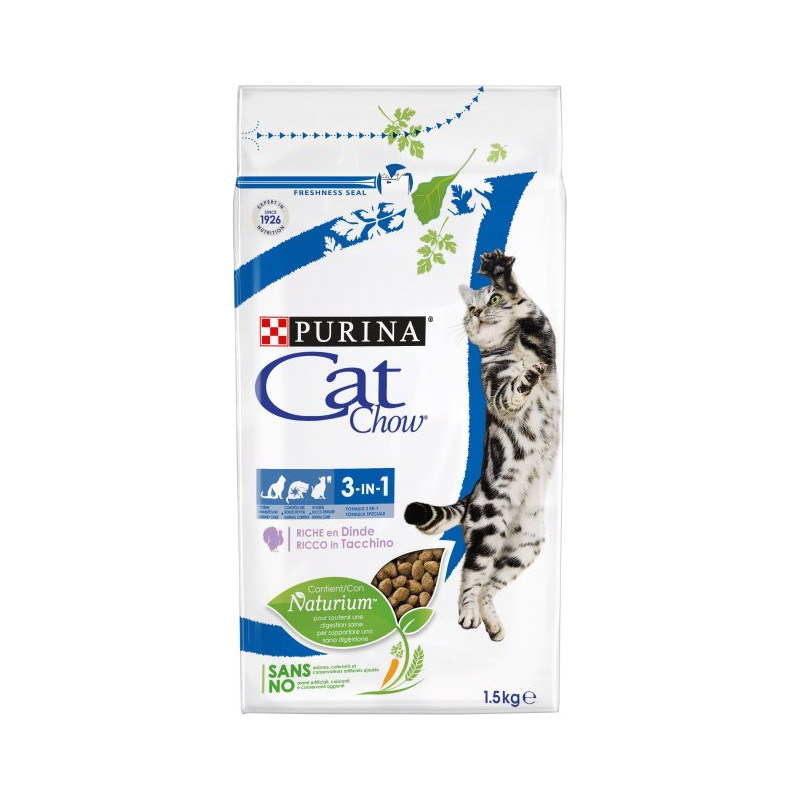 Mangime secco purina tacchino adulto per gatti 1.5kg