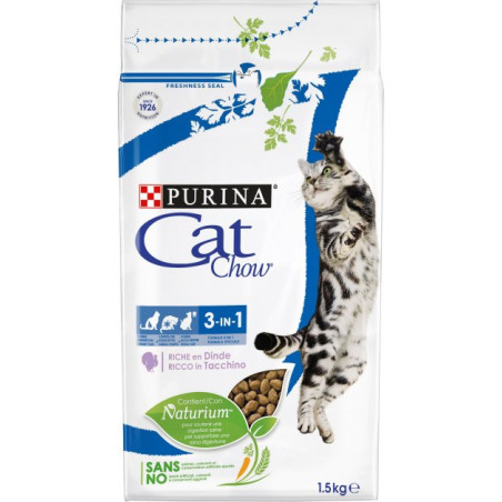 Mangime secco purina tacchino adulto per gatti 1.5kg