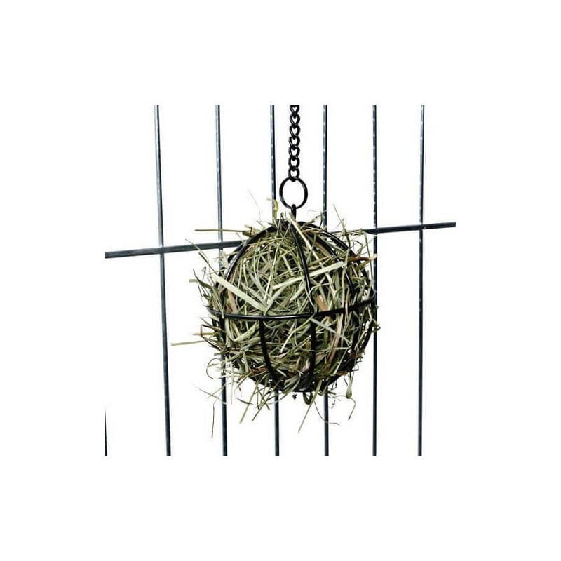 Palla di fieno trixie per roditore food-ball 8cm