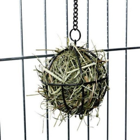 Palla di fieno trixie per roditore food-ball 8cm