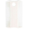 Pettine antipulci a doppia faccia trixie per cane/gatto 14cm bianco