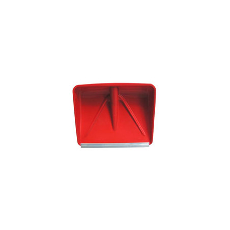 Pala neve abs 45 rossa rinforzo alluminio stea [stea ]