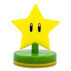 Luce notturna paladone super mario super star