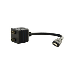Adattatore nuovavideosuono 14/72 2 x hdmi nero