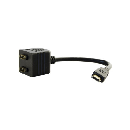 adattatore nuovavideosuono 14/72 2 x hdmi nero