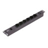 Multipresa easy pdu basic apc 1u 10a 230v 6sch 1c13 nero [epdu1010b-sch]