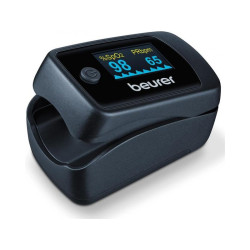 Pulsossimetro beurer po 45 ossigeno spo2 nero