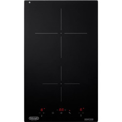 Piano cottura delonghi pin 32 incasso a induzione 2 fornelli 30cm