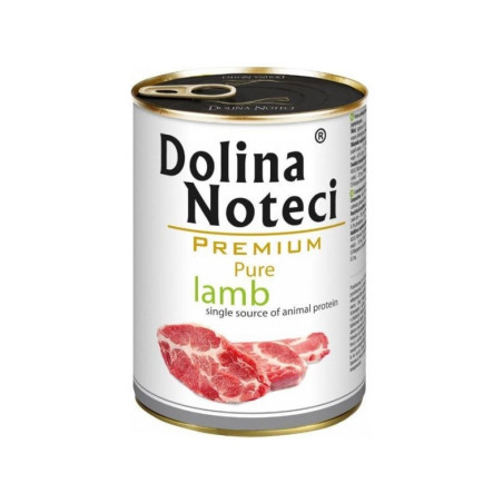 Mangime dolina noteci premium puro per gatto e cani sapore agnello