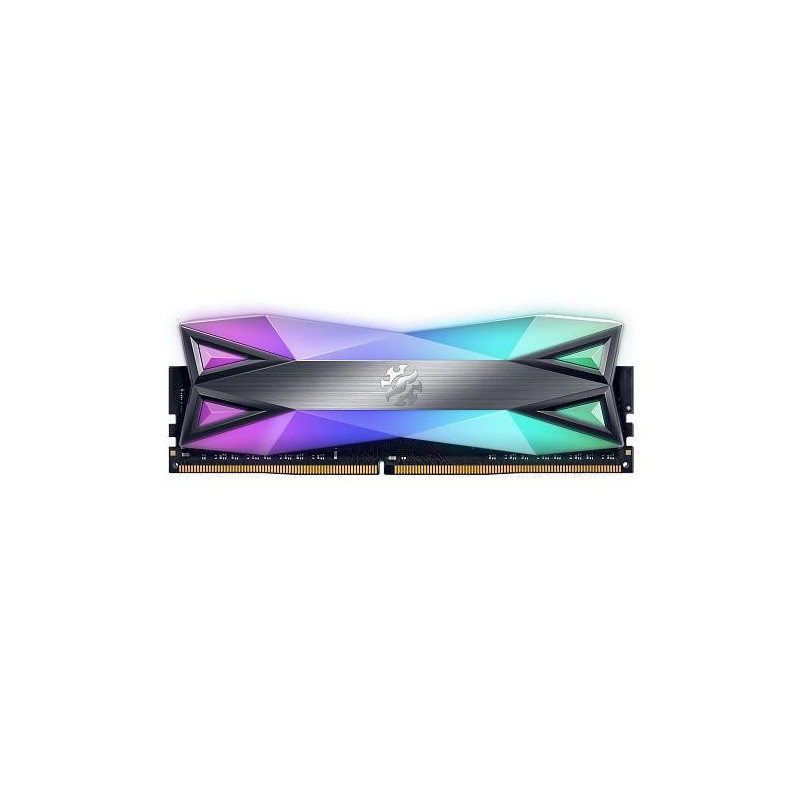 Ram dimm ddr4 16gb adata xpg spectrix d50 1x16gb 3200mhz rgb grigio