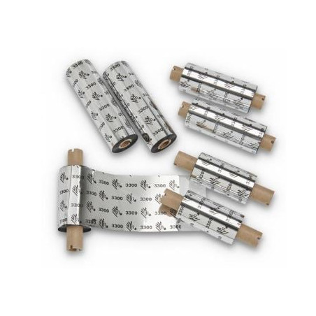 Nastro zebra 3300 cera/resina 64mmx74m box12 [03300gs06407]