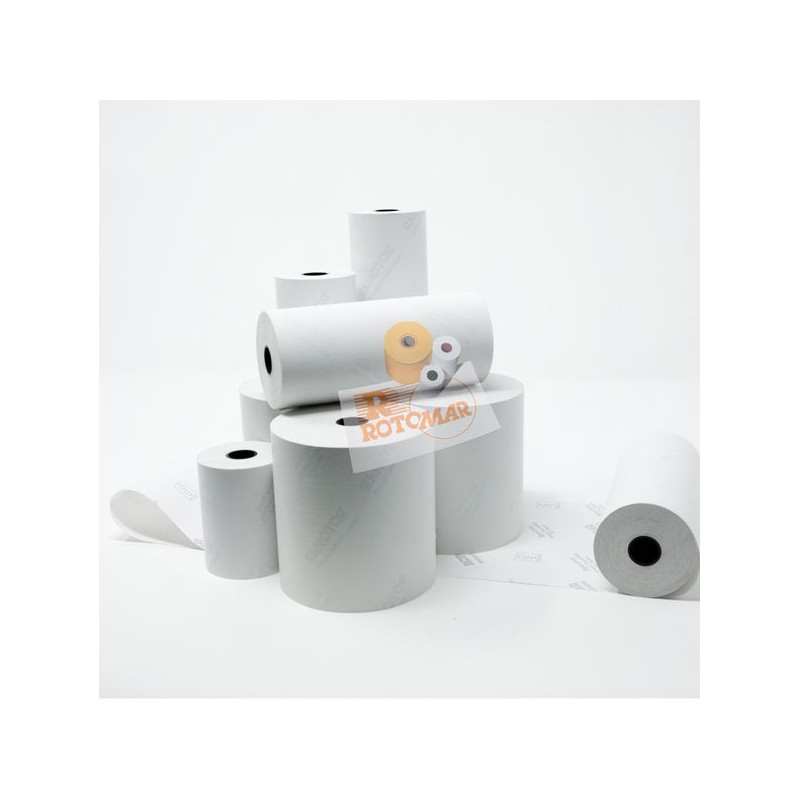 Rotolo di carta termica rotam 60mm x 25m 10pz [fsatnbpa60025]