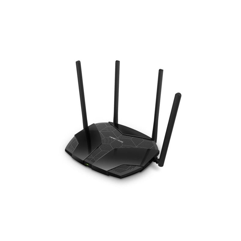 router mercusys wireless/wifi 2.4ghz/5ghz nero