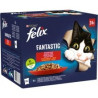 Mangime felix fantastic per gatto sapori di campagna in gelatina