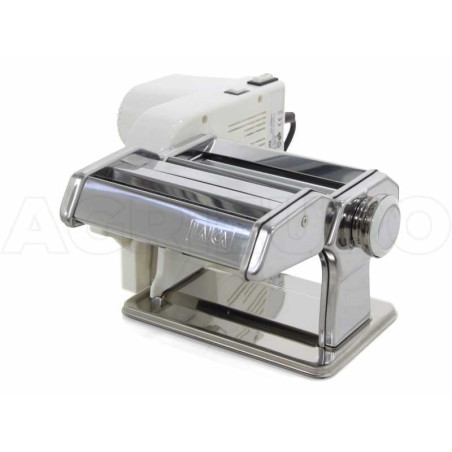 Macchina pasta laica pm2800 manuale accaio, argento