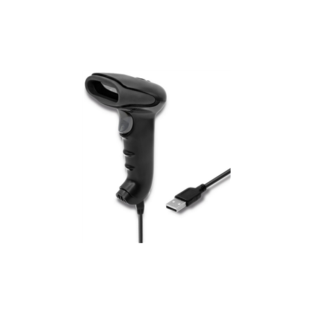 Lettore di codici a barre qoltec 50866 1d / ccd / usb nero [50866]
