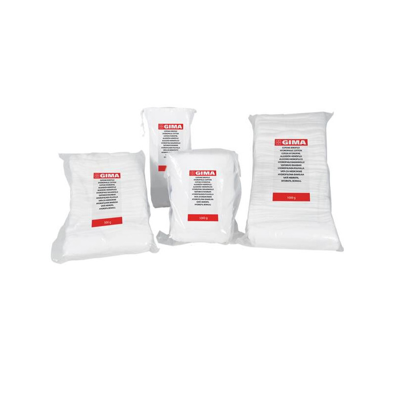 Pacco cotone gima piegato a z 100g 100pz [34831s]