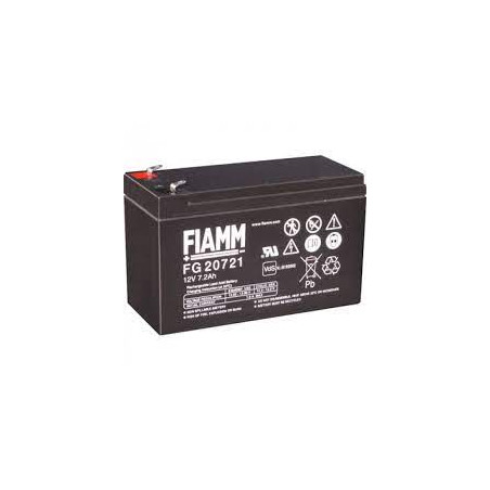 Batteria fiamm 12v nero