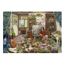 Puzzle ravensburger lo studio dell'artista 759pz [16782]