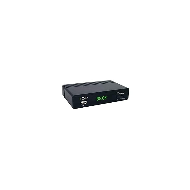 Decoder digitale i-zap t366 terrestre hd nero