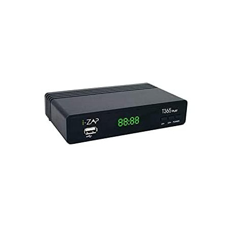 Decoder digitale i-zap t366 terrestre hd nero