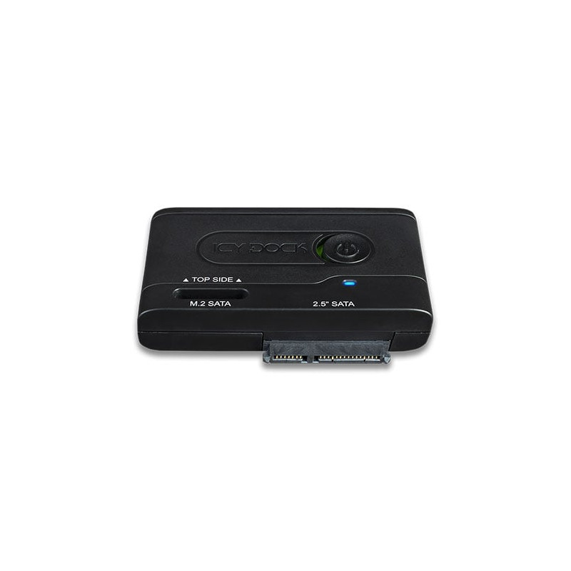 Scheda di interfaccia icydock + adattatore usb type-c m.2 stato