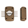 Serratura ferroglietto iseo 2 mandate marrone [460500]