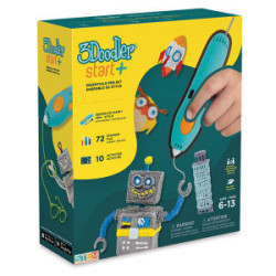 Penna 3doodler per stampa start plus 3d 0.77mm giallo [splus]