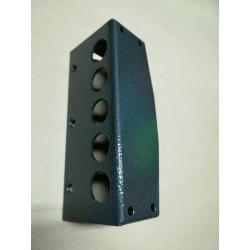 Ferrogliera kassel 5 fori 52x154x45mm [0052]