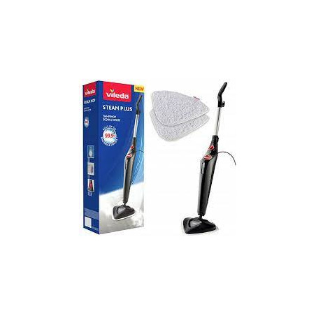 Scopa a vapore vileda steam plus 3.0 nero [168917]