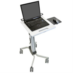 Carrello per notebook ergotron 24-205-214 neo-flex bianco