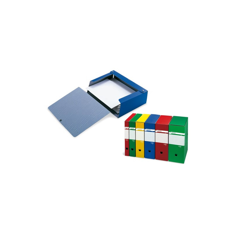 Scatola progetto sei rota spazio 80 blu 25x35x8cm [67890807]