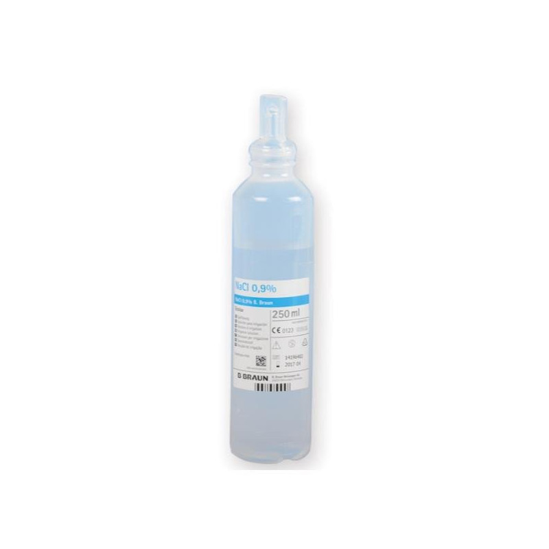 Soluzione salina sterile b-braun ecolav 250 ml gima disinfezione