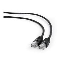 Cavo di rete patch a-lan u / utp cat.5e pvc 0.25m nero [kku5cza0.25]