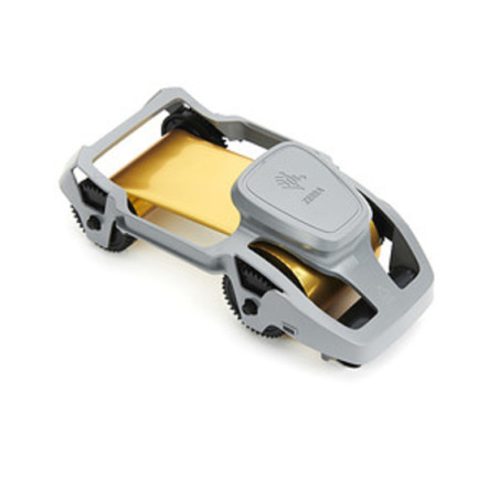 Nastro per stampante zebra 800300-370em 1/2 ymcko 400 pagine