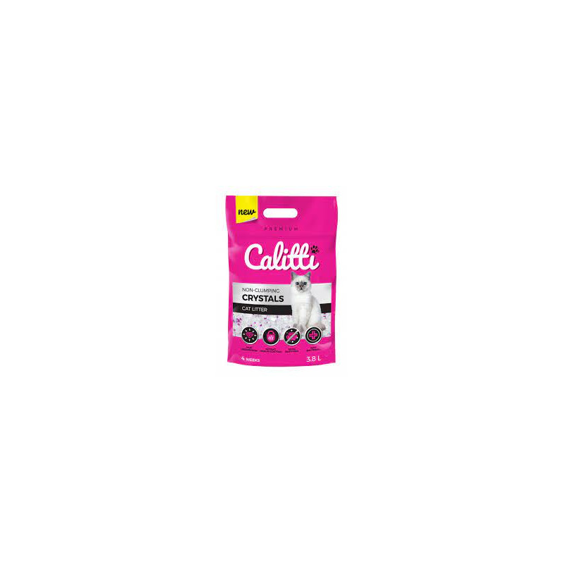 Lettiera pergatto calitti micro cristalli silicone 3.8l