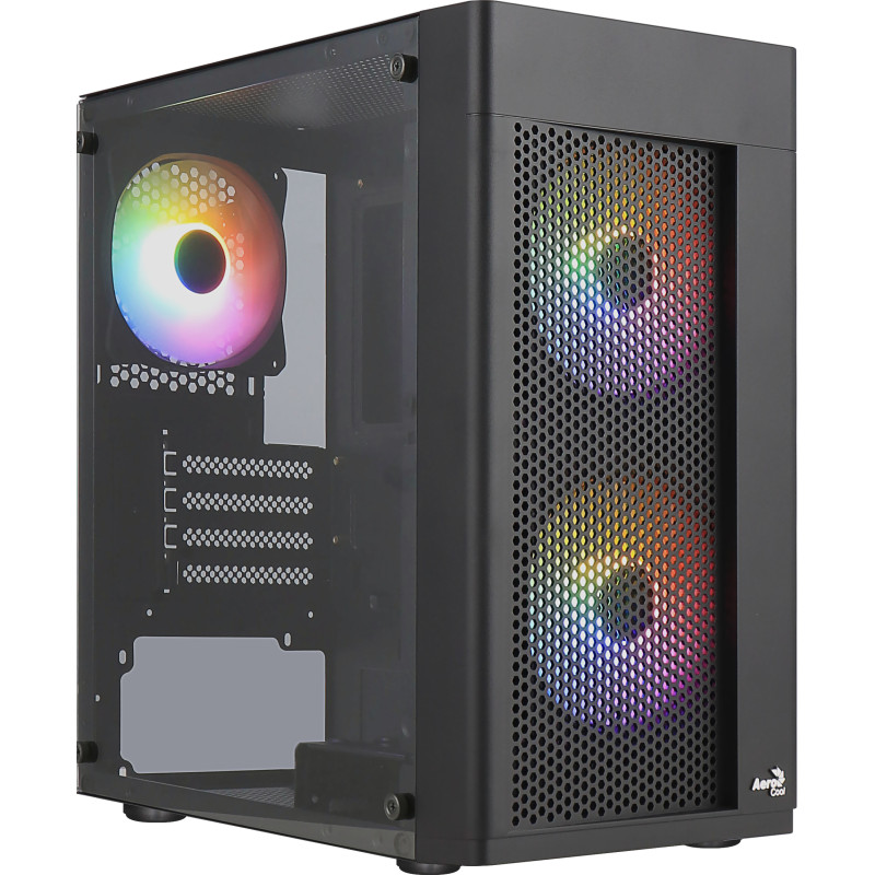 Case aerocool hexform mini tower micro atx [aeropgs-hexform-gbk2]
