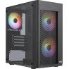 Case aerocool hexform mini tower micro atx [aeropgs-hexform-gbk2]