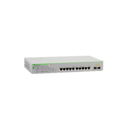 Switch allied telesis 10porte bianco [at-gs950/10ps v2-50]